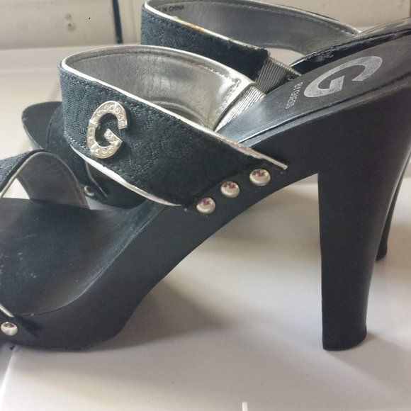 Guess Shoes Heels Guess GG Logo - Picture 3 of 8